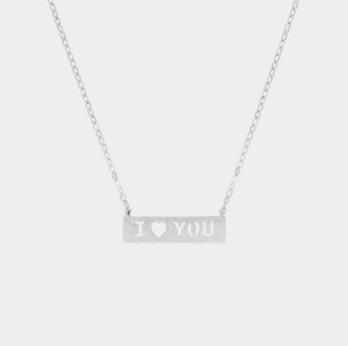 I (heart) You Necklace