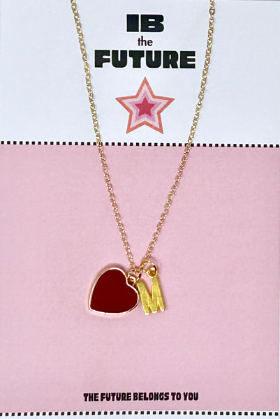 Personalized Heart Necklace