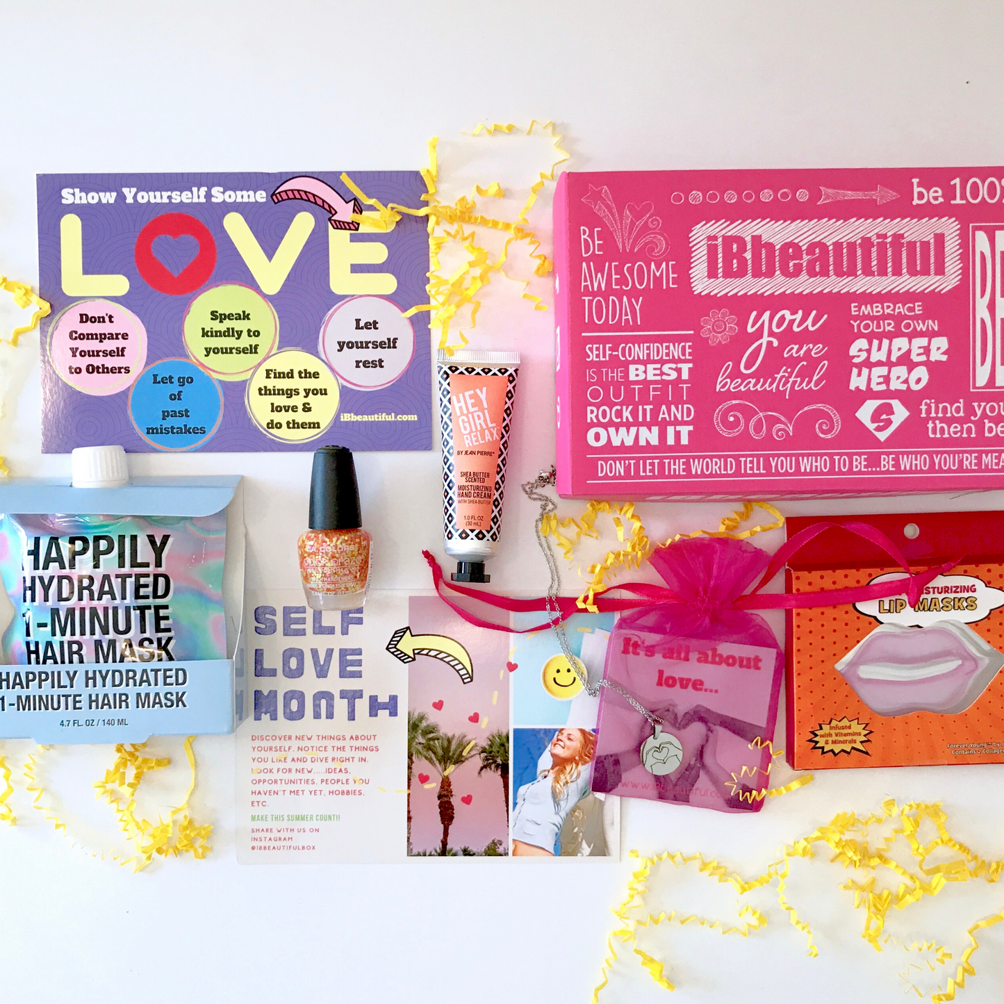 IBbeautiful monthly subscription box for girls ages 6 - 15